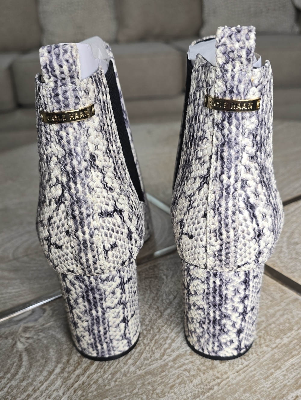 Cole Haan Nitasha Python Bootie - Picture 5 of 16